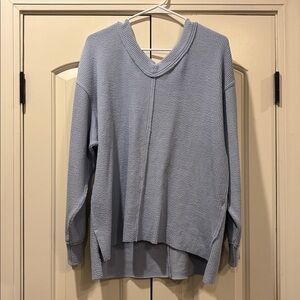 Aerie sz small light blue vneck tunic